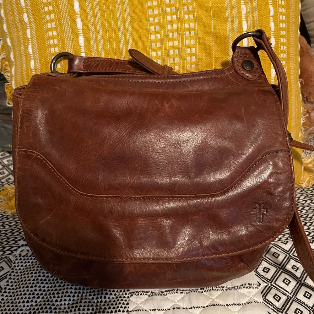 Frye saddle bag
